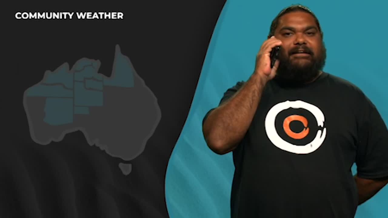 Community Weather: Kumalie Riley talks about the Arrernte summer